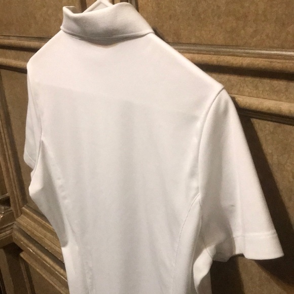 WOMEN'S NIKE GOLF DR-FIT WHITE SHIRT - Picture 11 of 12